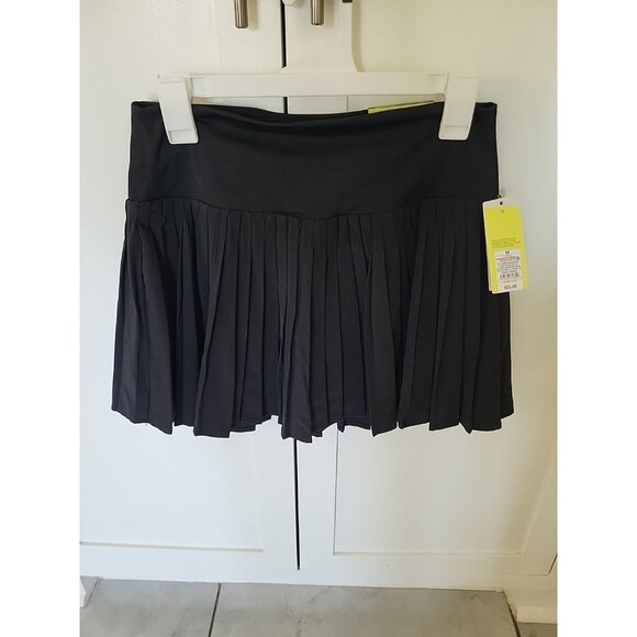 All In Motion Women's Skort Black Micro Pleated Tennis Sport Now Size Medium - Picture 4 of 10